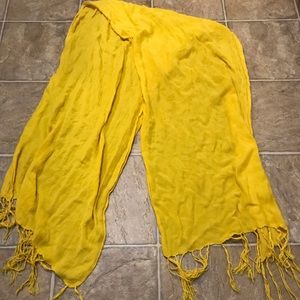 Yellow/Gold Forever 21 Scarf